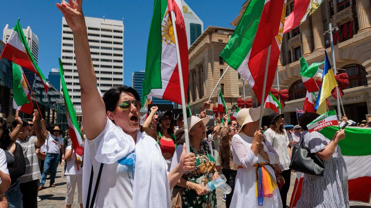 RALLY FOR MAHSA AMINI PERTH