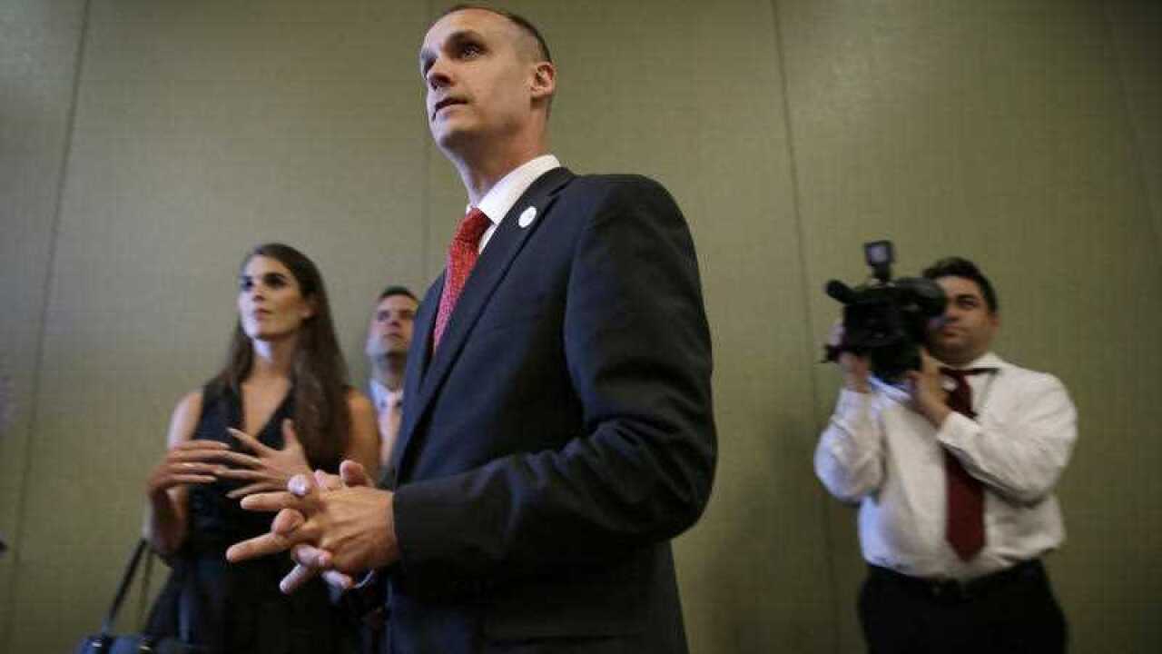 Donald Trump's campaign manager Corey Lewandowski 