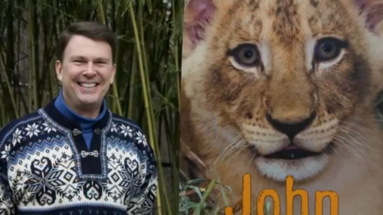 John, 54, has a lion named after him in his home state of Washington DC. 