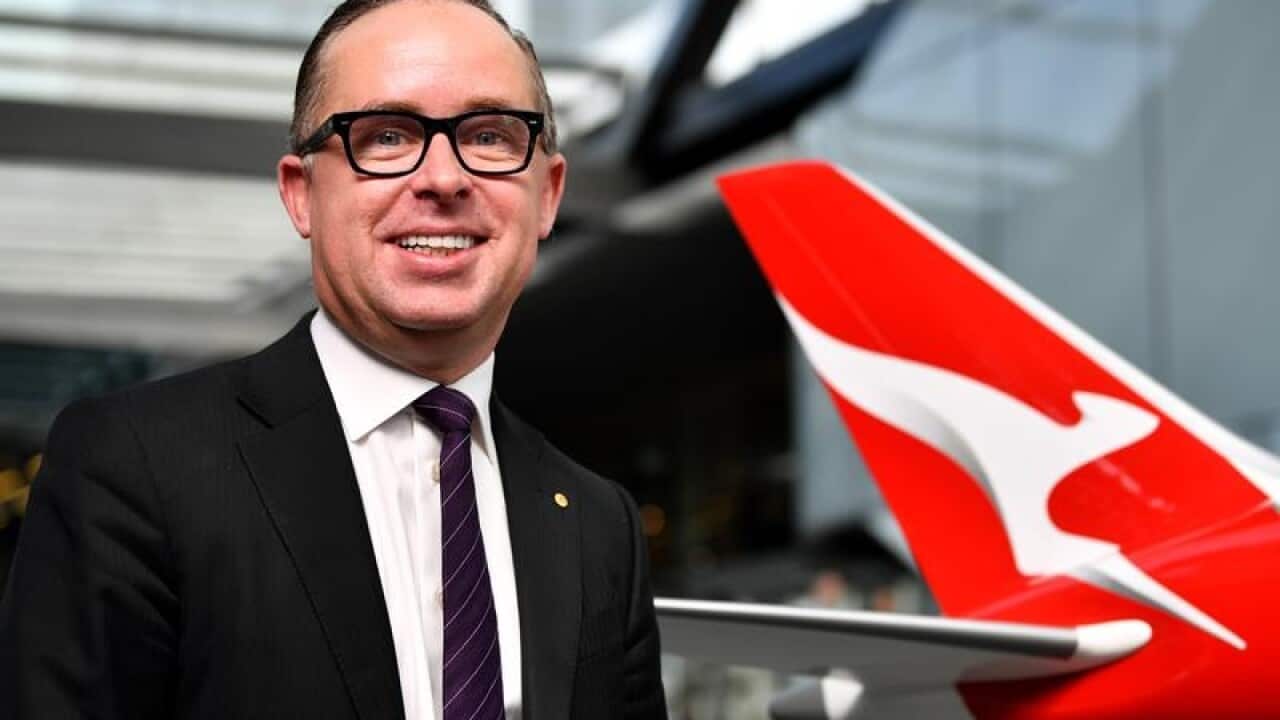 Qantas Group Chief Executive Officer Alan Joyce.