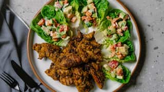 Chicken spareribs with Australian curry powder