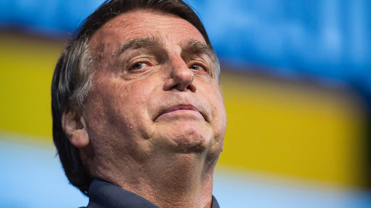 Close up of Jair Bolsonaro