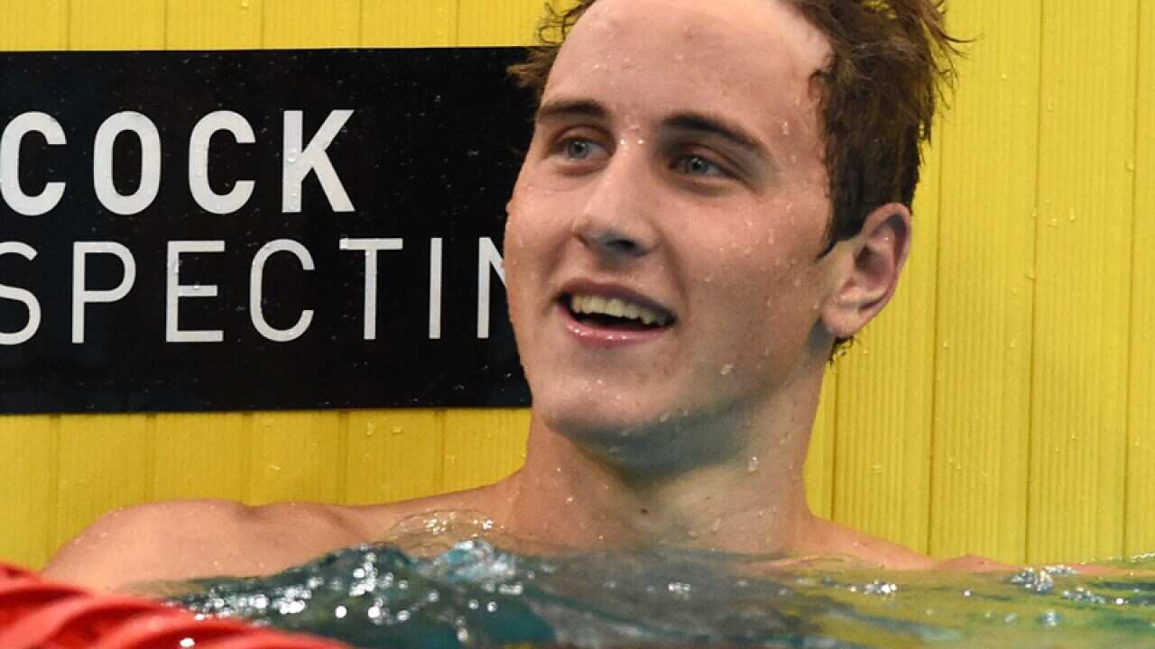 Cameron McEvoy at the Australian Swimming Championships in Sydney
