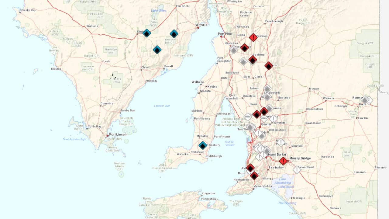 South Australia bushfire