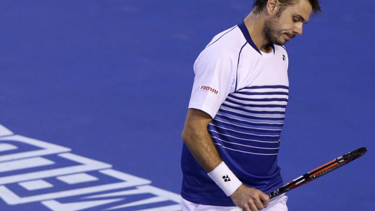 Stanislas Wawrinka of Switzerland