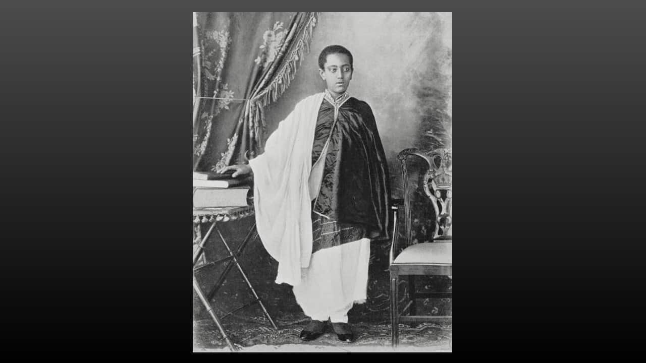 Portrait of Lij Iyasu (1895-1935), heir to the throne of Ethiopia, 1910.jpg
