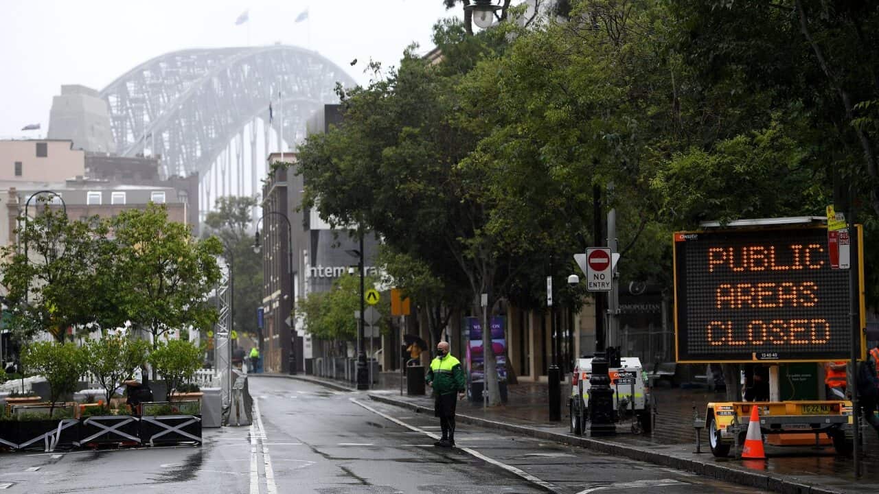 The Rocks on New Year’s Eve in Sydney