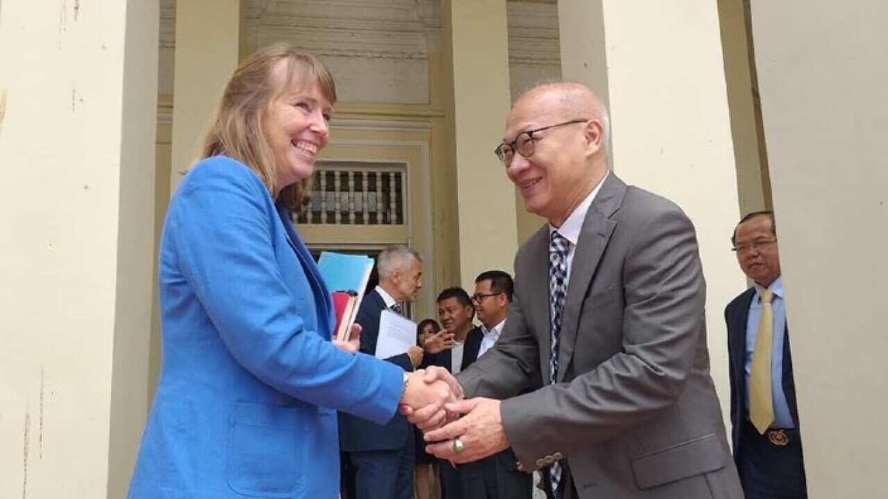 UN Special Rapporteur meets with Cambodian Minister of Justice