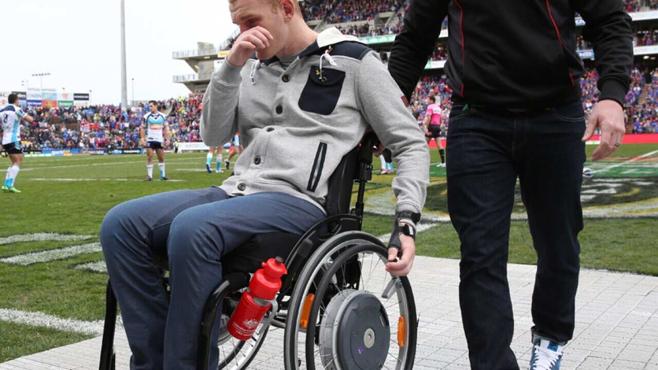 Alex McKinnon welcomed back to Hunter Stadium