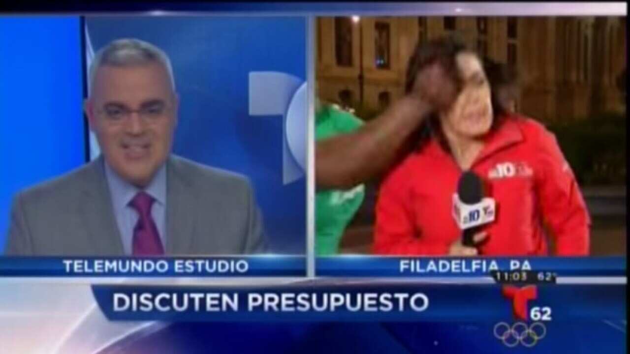 reporter attacked on air