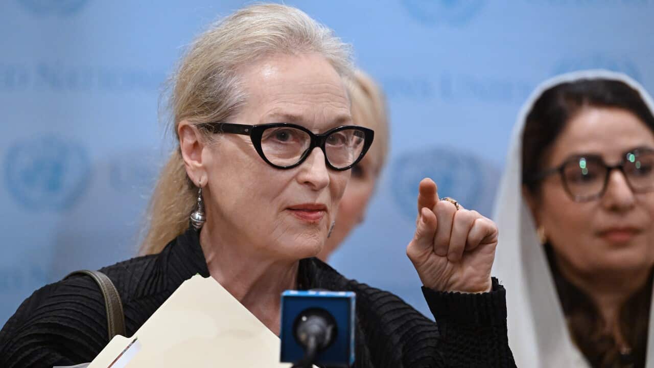 Meryl Streep advocates for Afghan women's rights at UN | SBS News