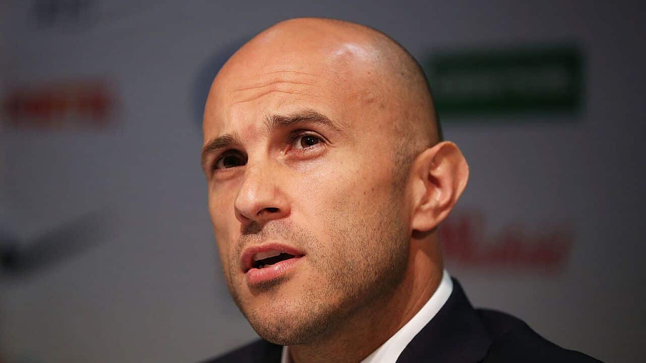 Australian Socceroos Depart Sydney For World Cup