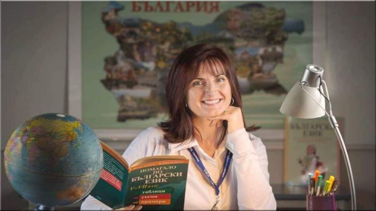 Ваня Дюлгерова - учител в българското училище в Мелбърн. 