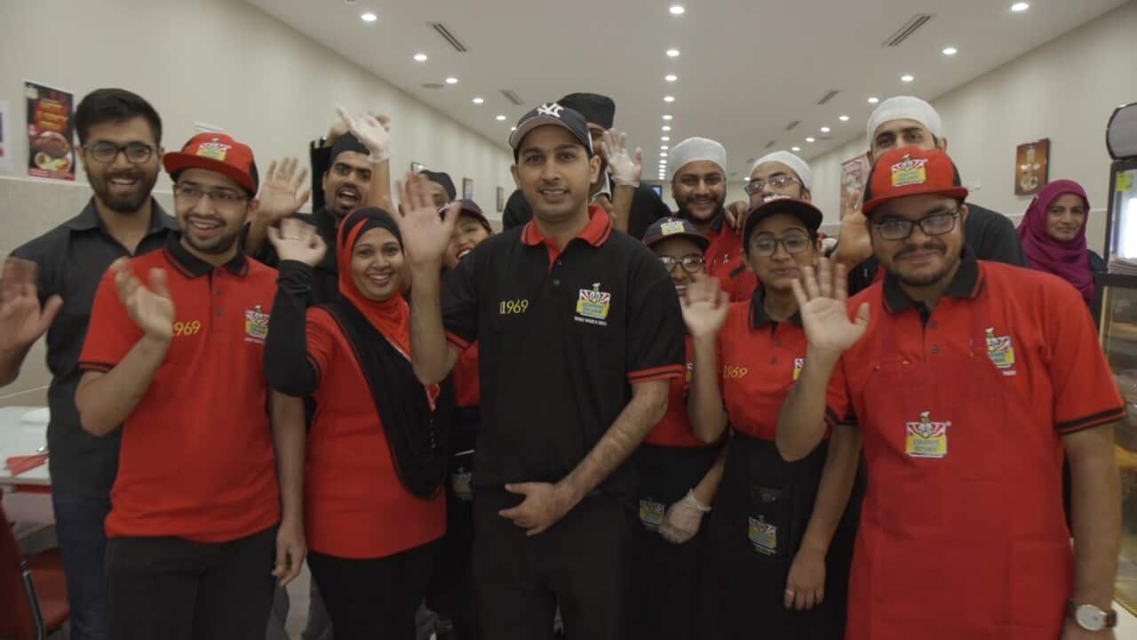 The staff of Student Biryani.