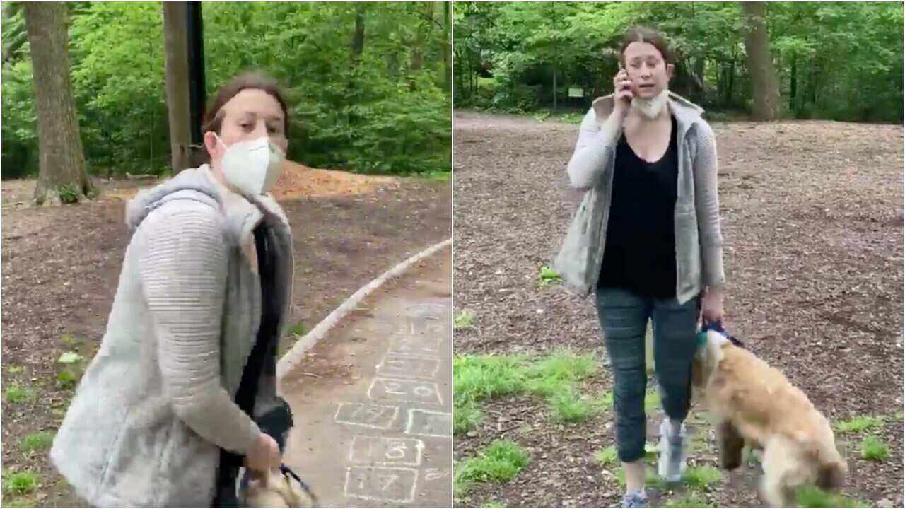 Video of woman calling police on black man over dog leash dispute goes ...