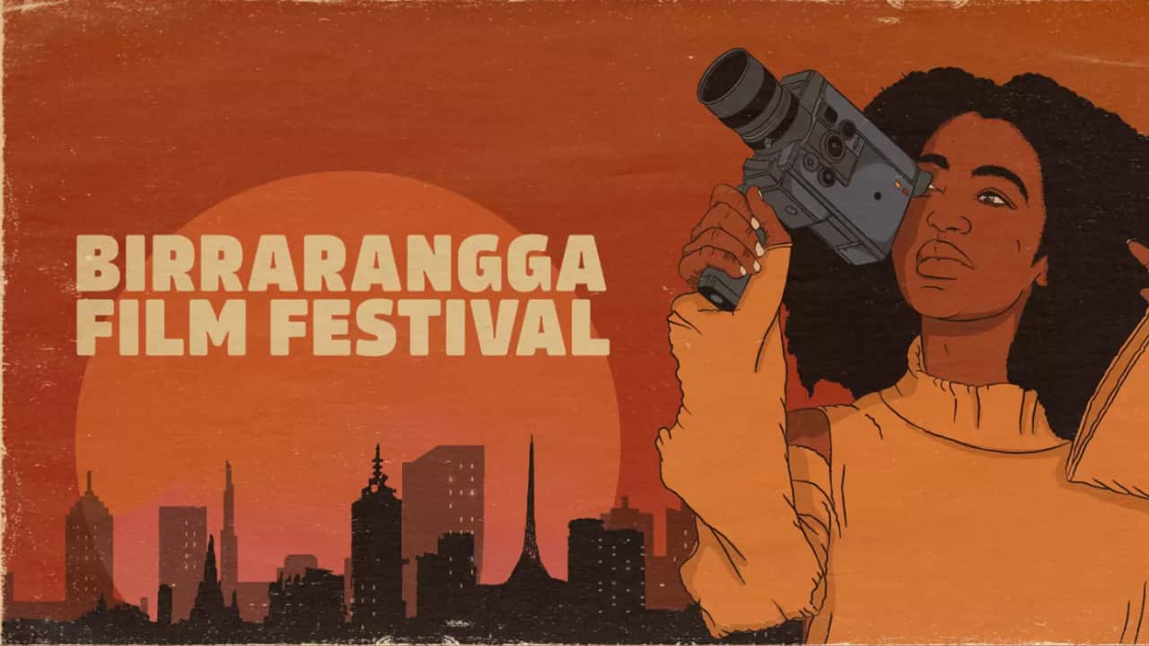 Birraranga Film Festival Poster 2025 By Oumoula Mckenzie
