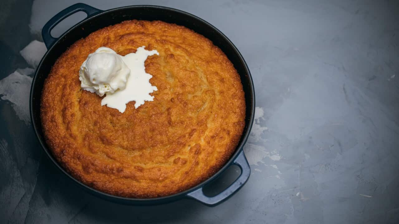 Pouding chomeur (unemployment pudding) SBS The Cook Up with Adam Liaw