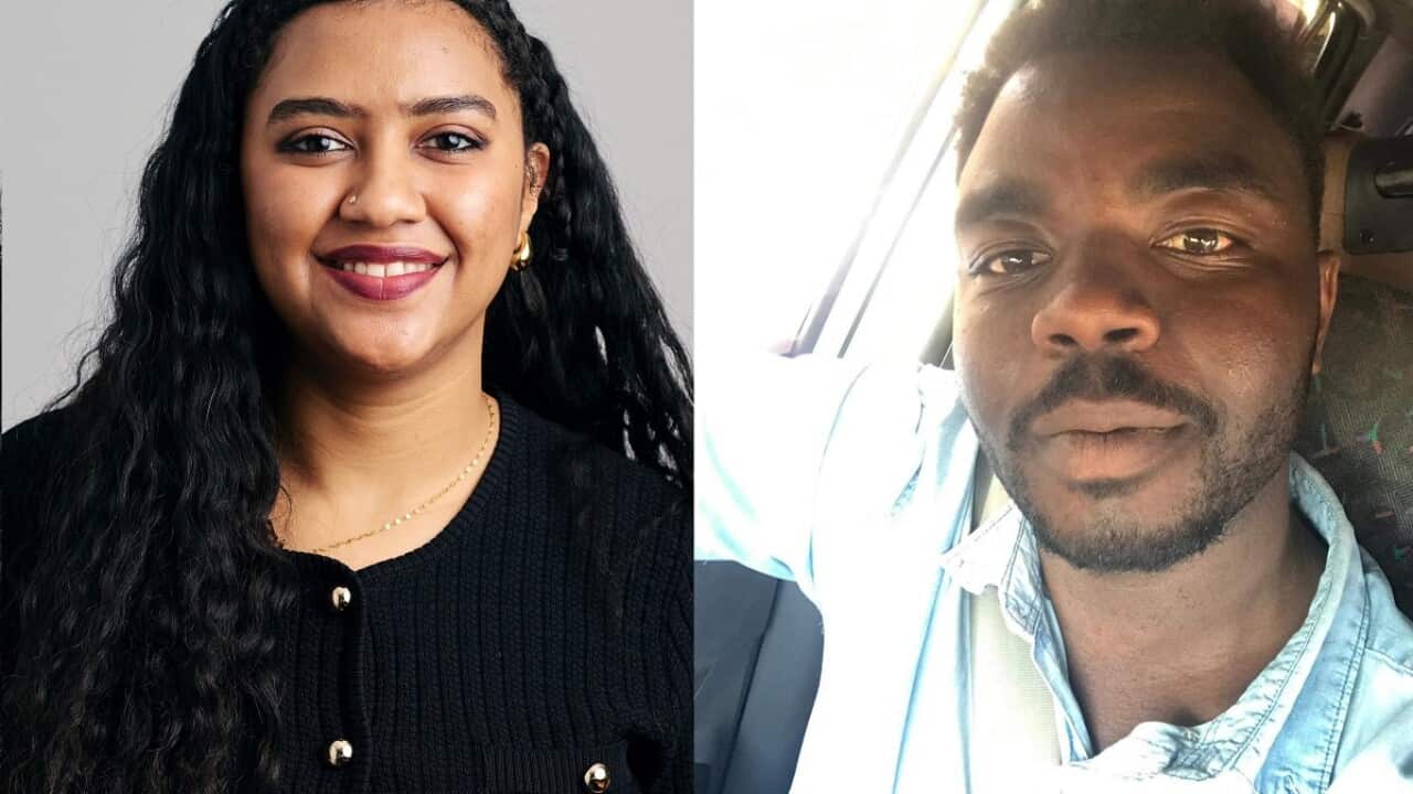 Duha Mohammed (L) and Algaly Abdelrasoul (supplied).jpg