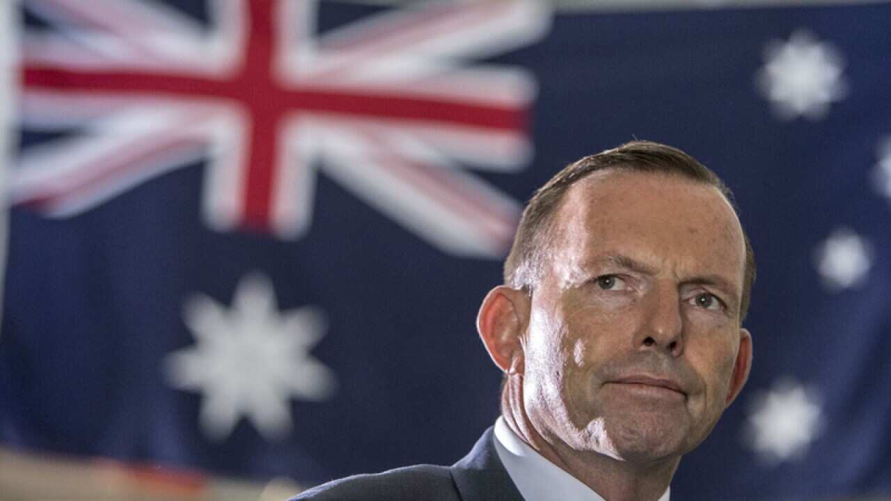 Australian Prime Minister Tony Abbott.