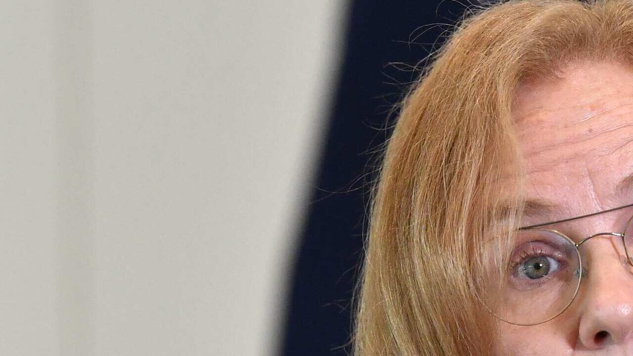 Queensland Chief Health officer Jeannette Young speaks during a press conference in Brisbane, Thursday, September 30, 2021. Premier Palaszczuk announced that Queensland recorded six new cases of COVID-19. (AAP Image/Darren England) NO ARCHIVING