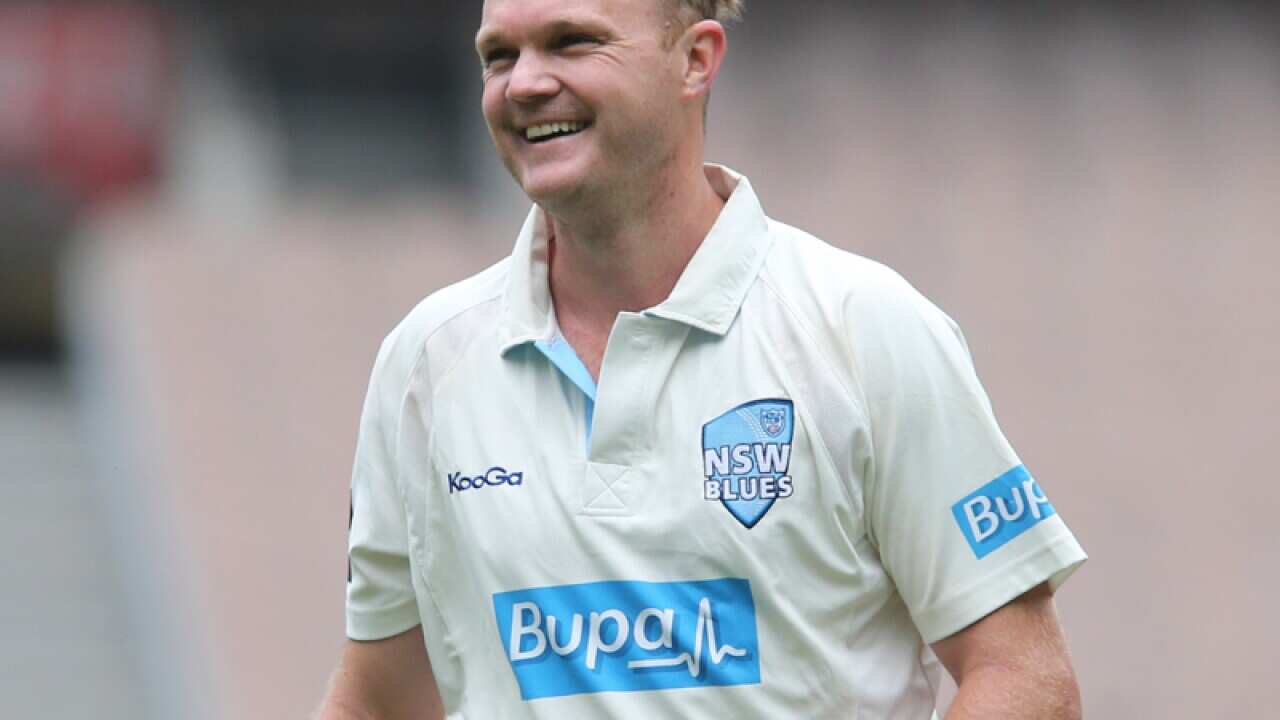 Fast bowler Doug Bollinger