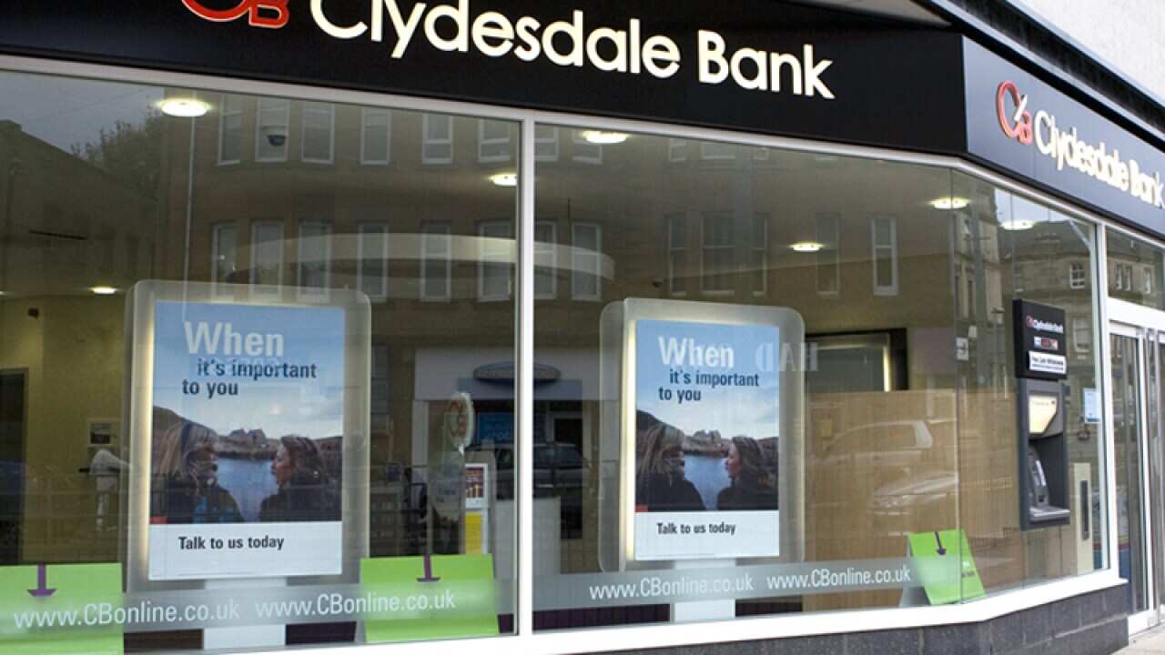 A Clydesdale Bank branch