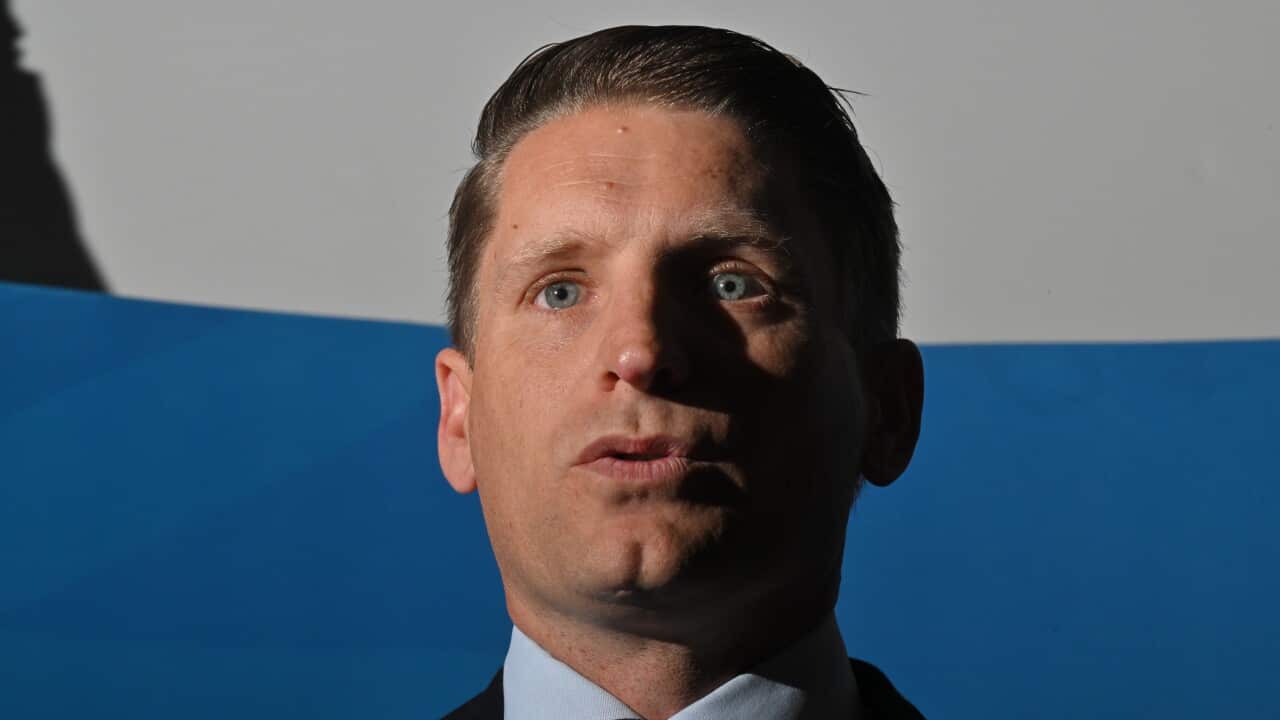 Andrew Hastie speaks