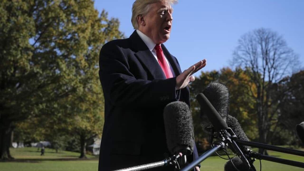 US President Donald Trump