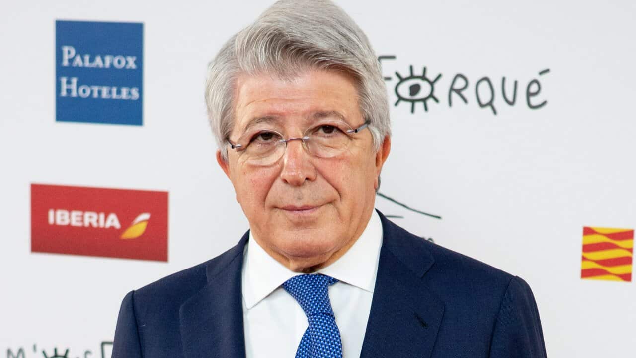 Atletico Madrid Enrique Cerezo Diego Godin