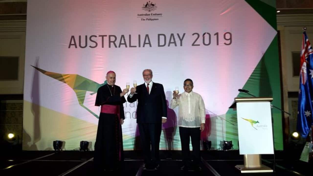 Australian Ambassador to the Philippines Steven Robinson AO graces the Australia Day celebration