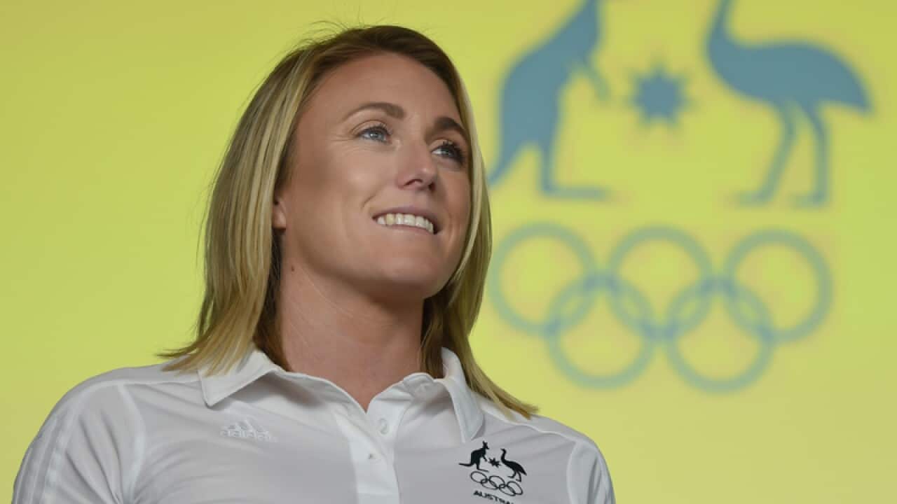 Olympic gold medalist Sally Pearson.