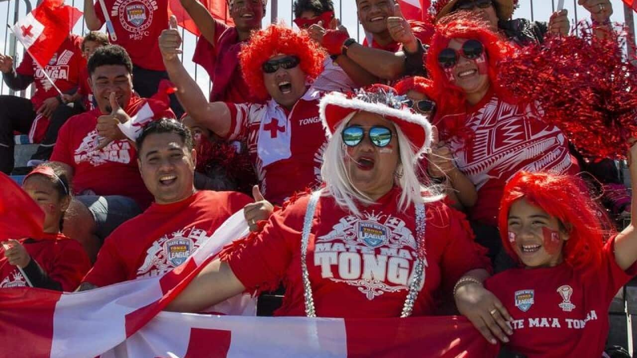 Tonga fans