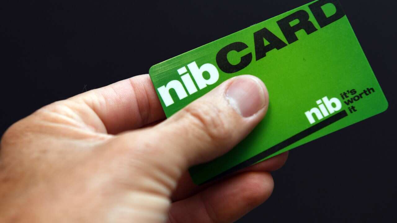 A NIB health fund customer card