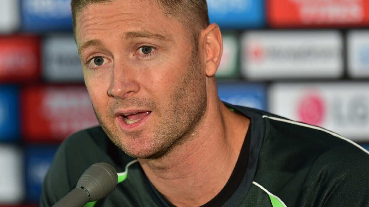 Australian cricket captain Michael Clarke
