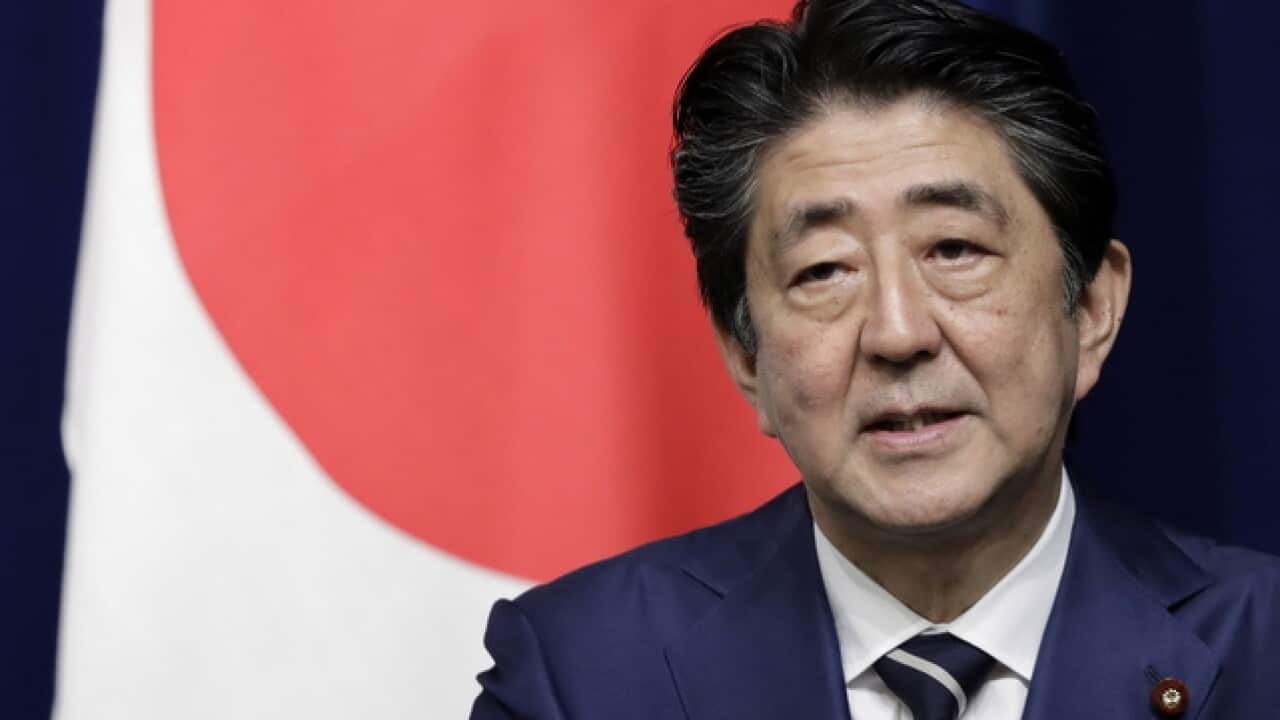 Japan prime minister Shinzo Abe