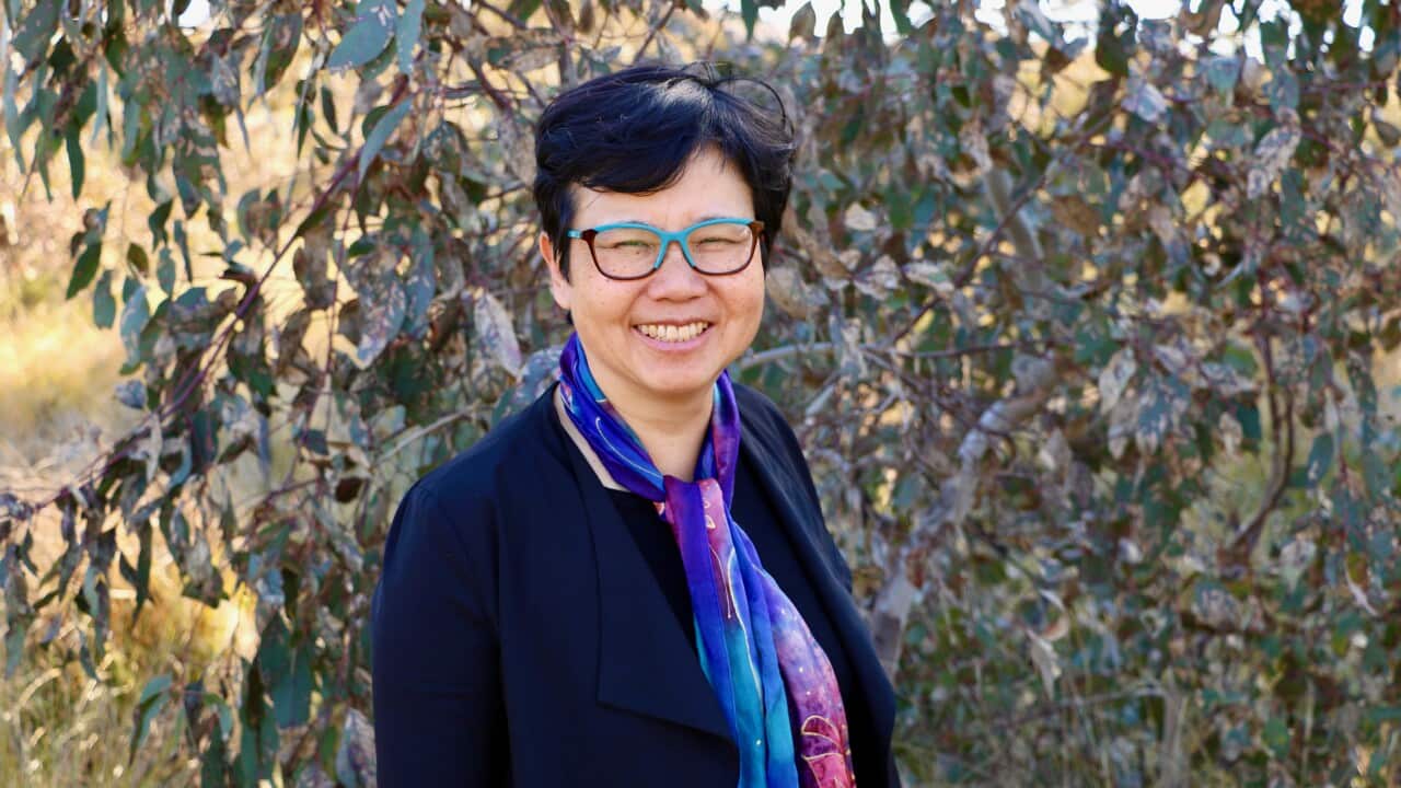 首都领地工党参议员候选人胡如碧(Janaline Oh)