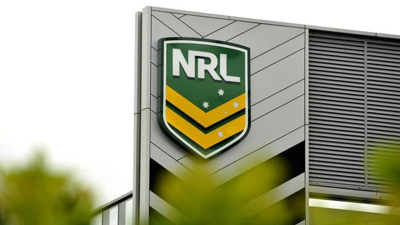 Signage at Rugby League Central in Sydney