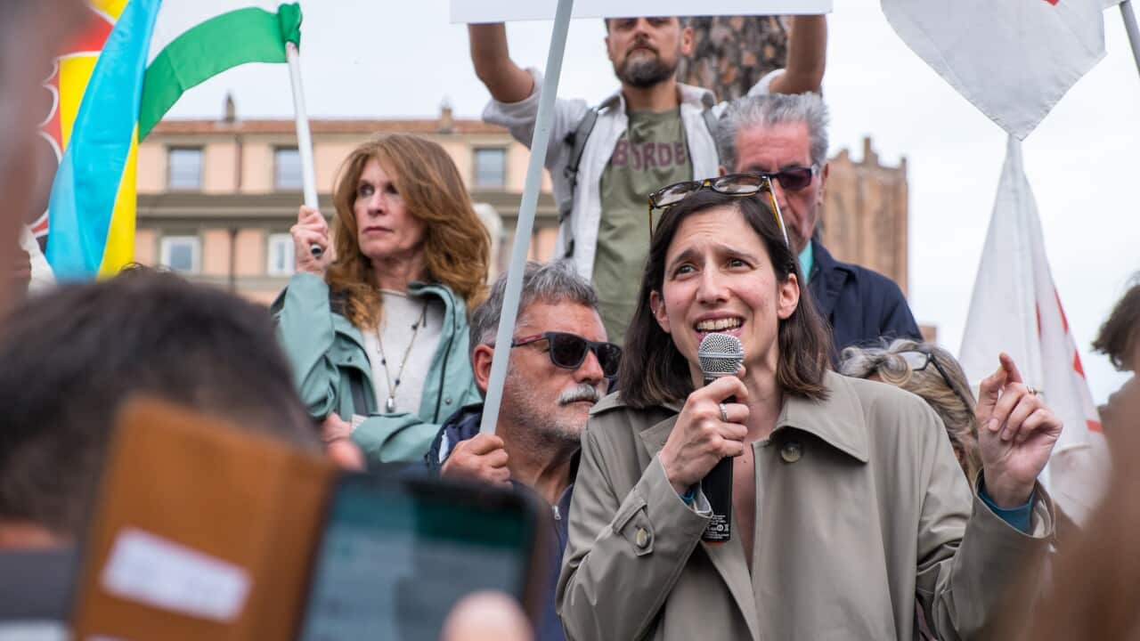 Demonstration against the conversion into law of the Cutro Decree on the management of migratory flows.