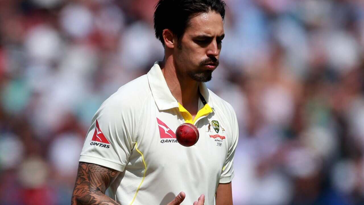 Australia's Mitchell Johnson.