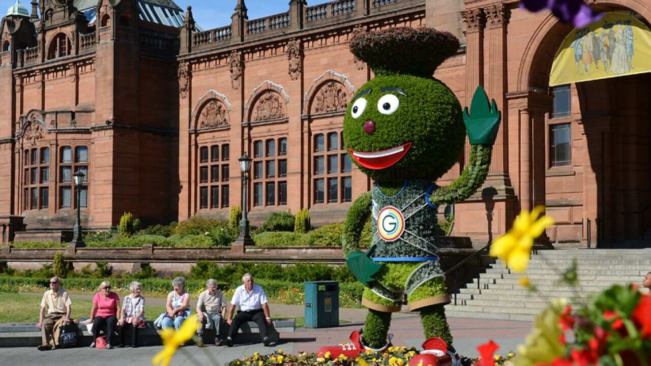XX Commonwealth Games mascot Clyde
