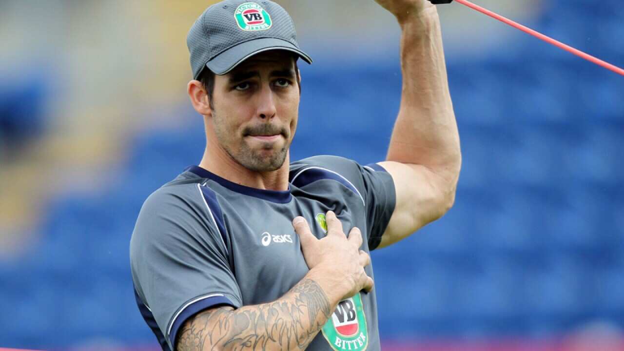 Australian fast bowler Mitchell Johnson