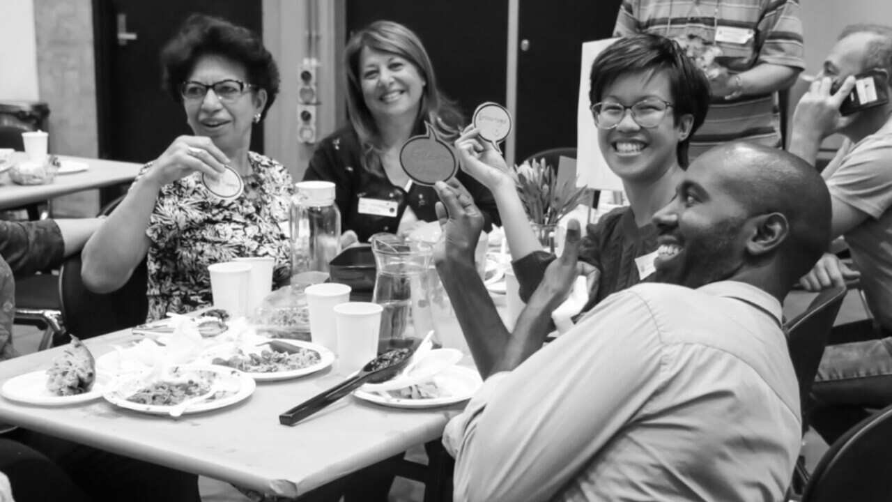 Community Welcome dinner at Casula Powerhouse