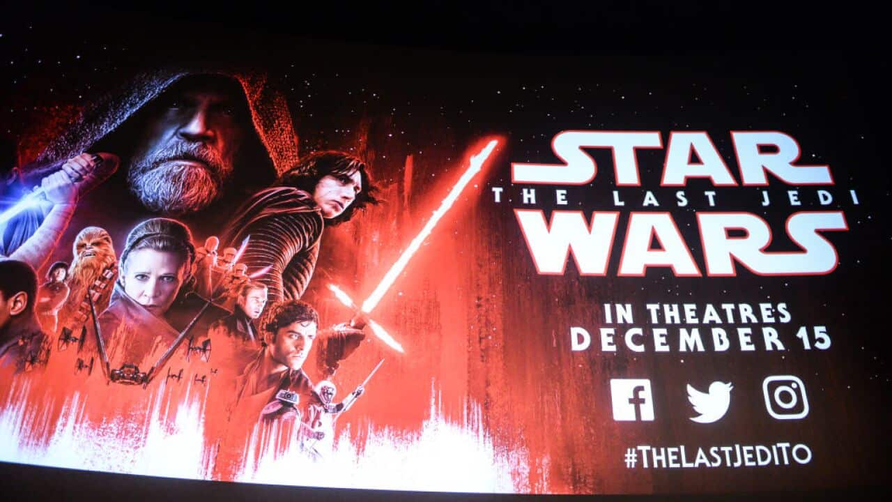 A general view of atmsophere at the Star Wars: The Last Jedi - Canadian Premiere held at Scotiabank Theatre on December 13, 2017 in Toronto, Canada.