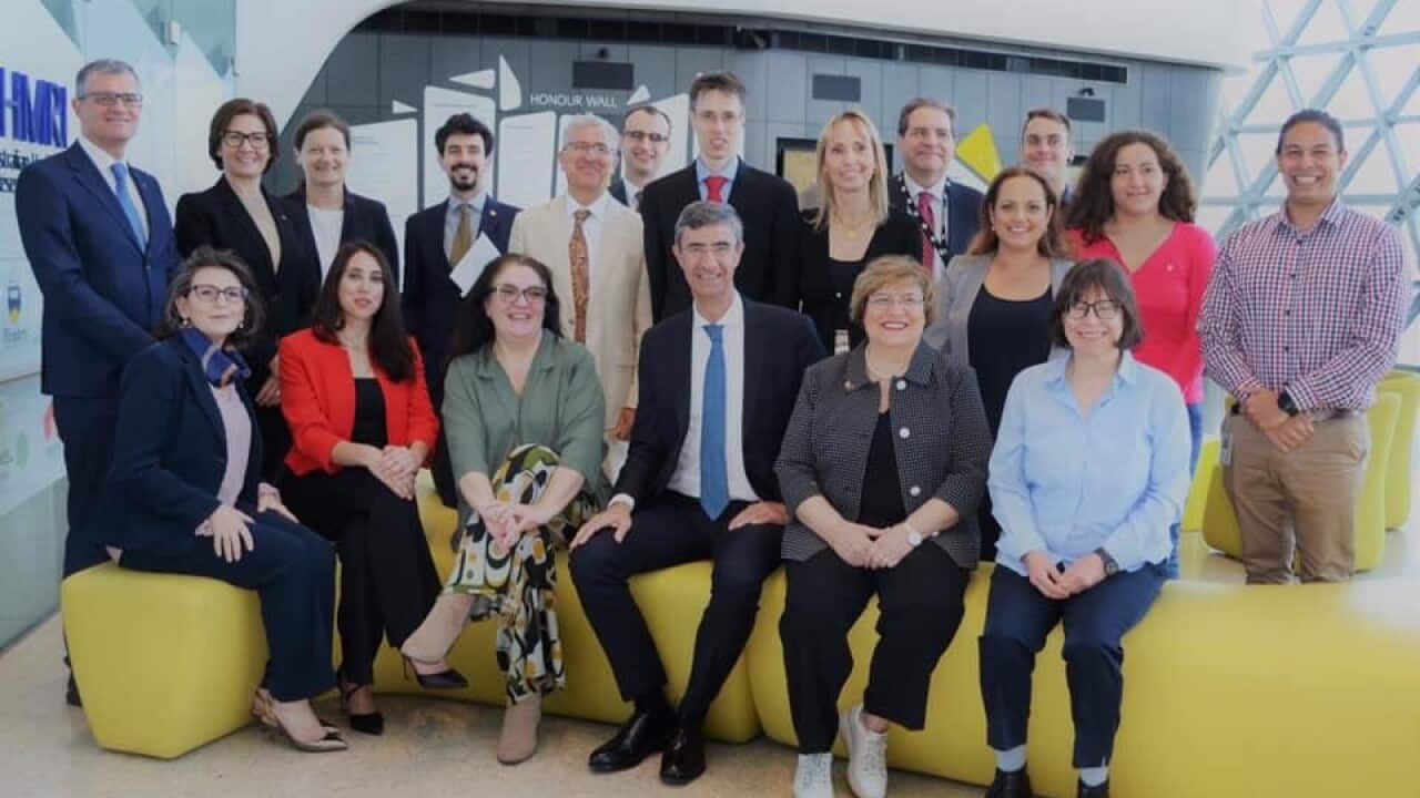 Group photo of SAHMRI researchers