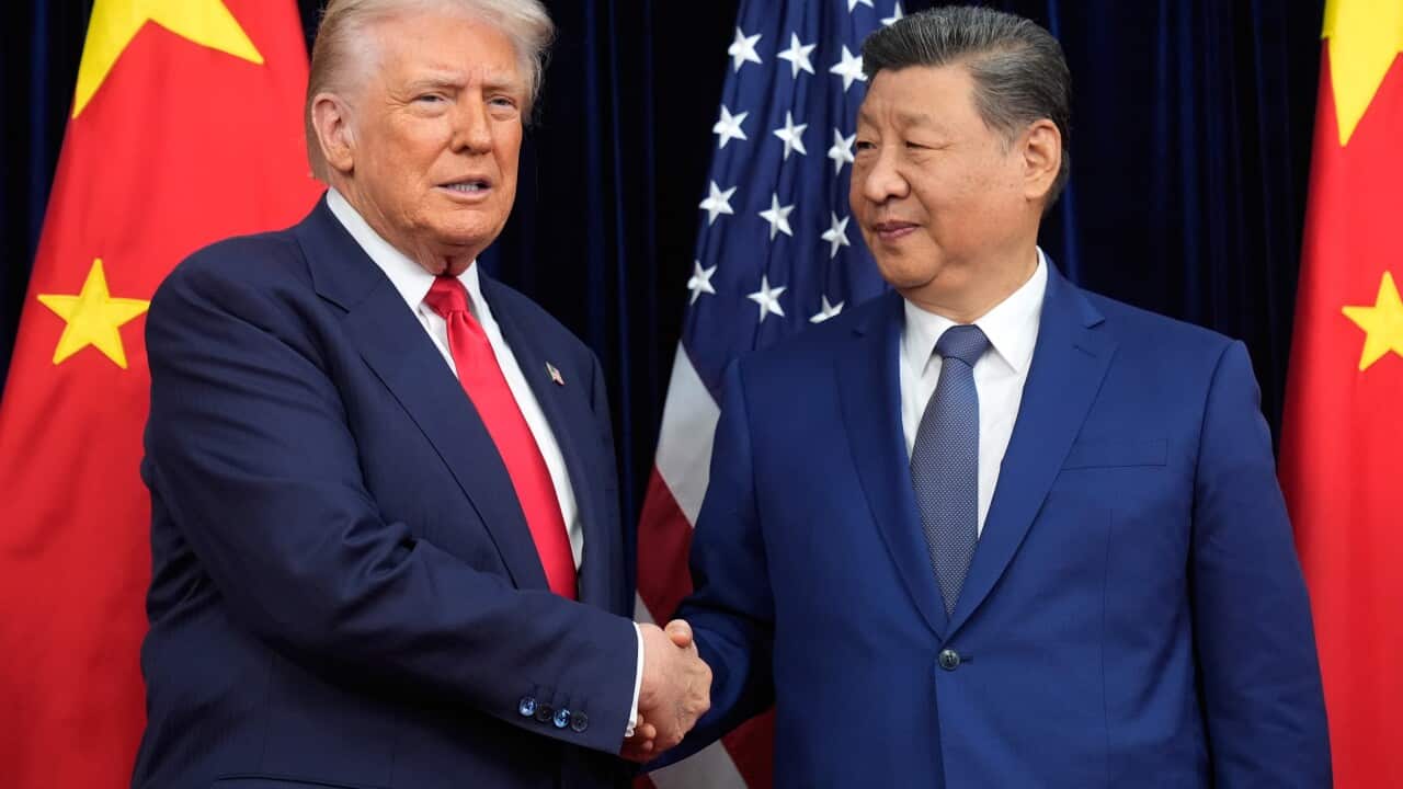 Trump and Xi leave meeting tight-lipped after Albanese calls for trade truce Trump and Xi leave meeting tight-lipped after Albanese calls for trade truce