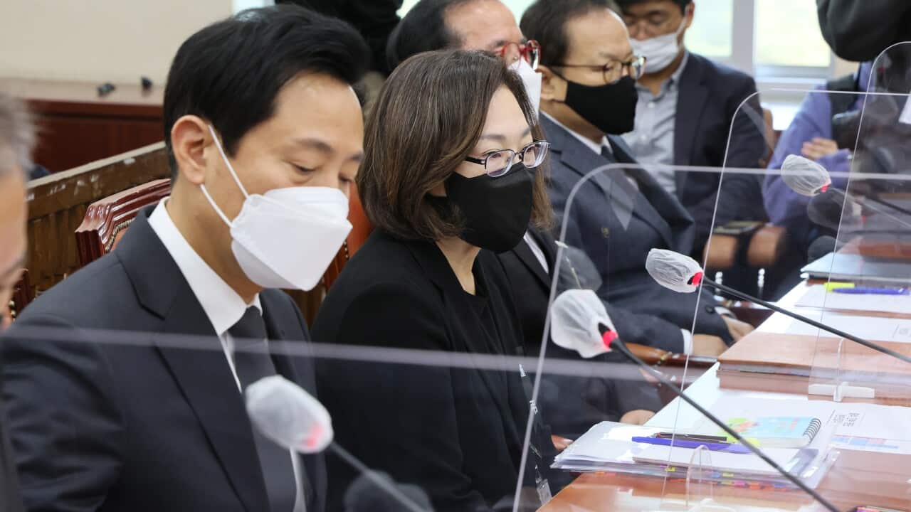 SOUTH KOREA PARLIAMENT ACCIDENT STAMPEDE