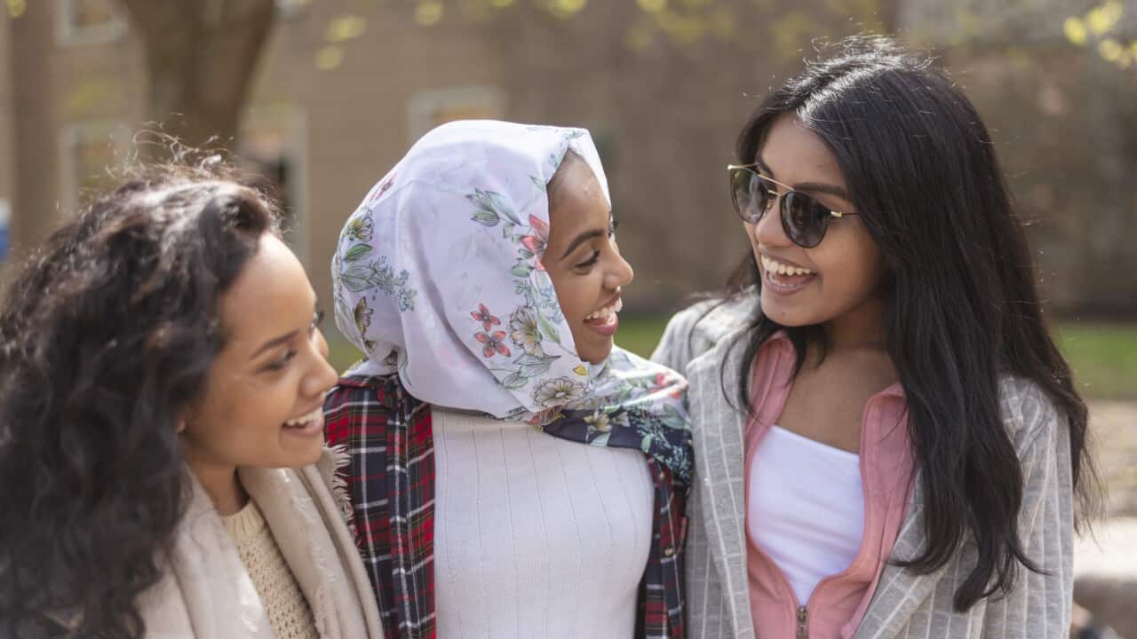 Multi-Ethnic Group of Friends