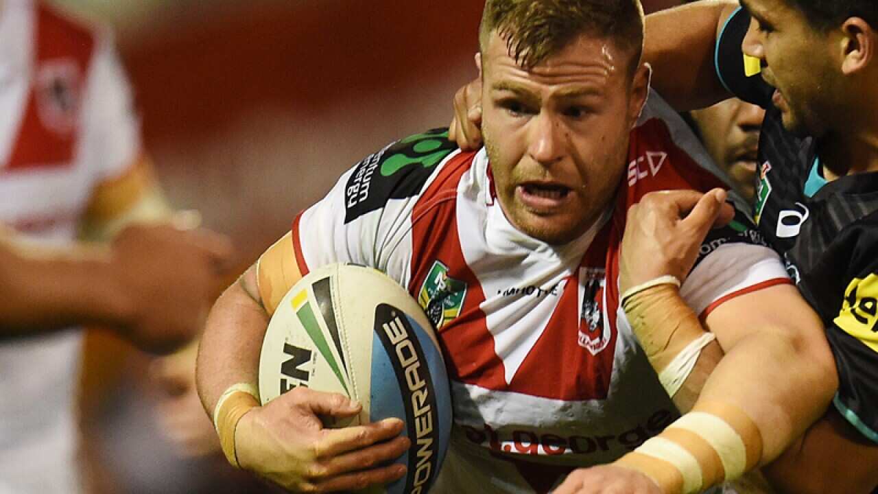 Trent Merrin of the Dragons.