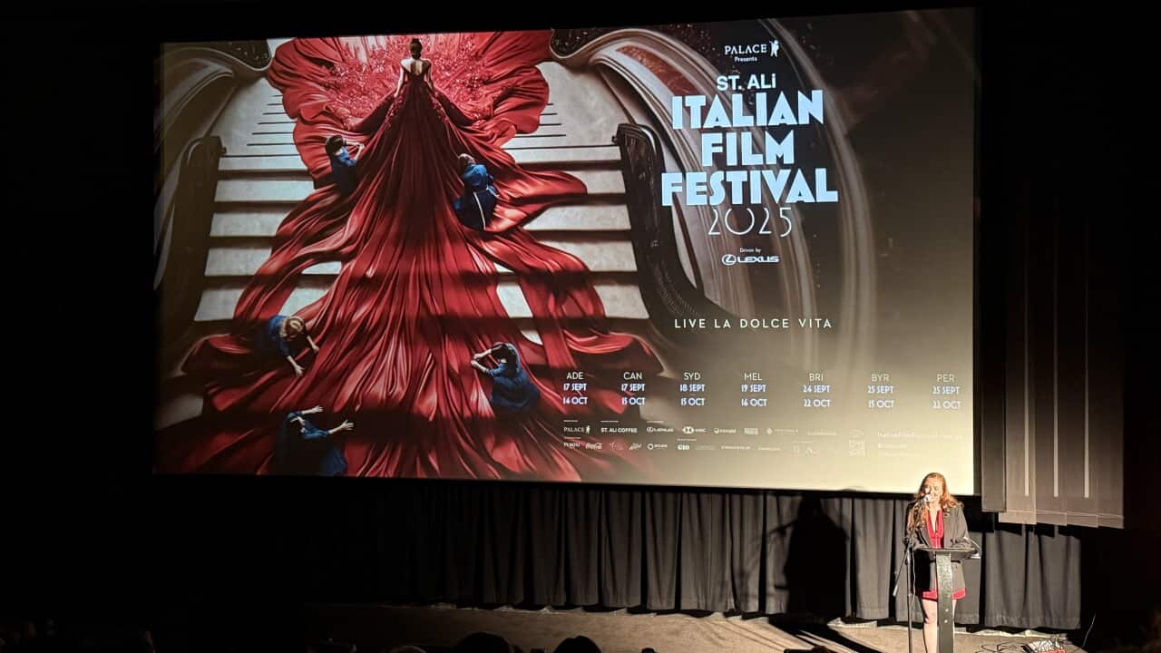 Elysia Zeccola at the opening night of the ST ALi Italian Film Festival in Sydney on Thursday 18 September 2025.
