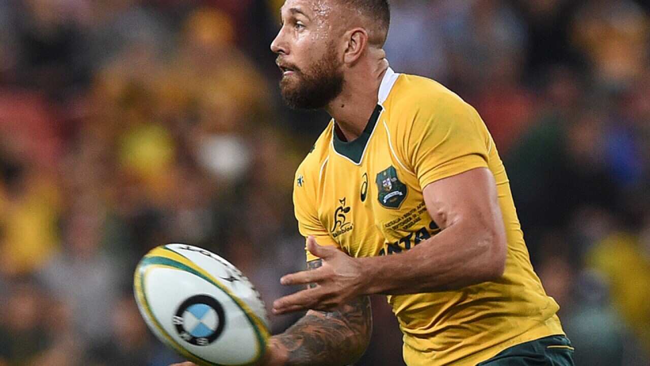 Wallabies player Quade Cooper